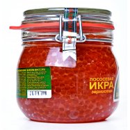 Икра лососевая Шаланда зернистая соленая 600г Image - 4