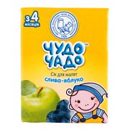 Сок Чудо-Чадо сливово-яблочный 0,2л Image - 10