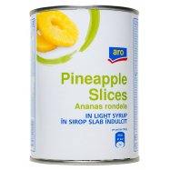 Ананас Aro кольца в легком сиропе 560г Image - 9