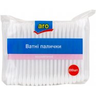 Ватные палочки Aro косметические 200шт Image - 5