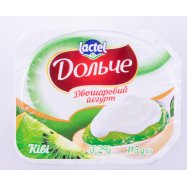 Йогурт Lactel Дольч двух Киви 115г Image - 5