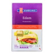 Сыр Emborg Edam нарезанный твердый 40% 150г Image - 1