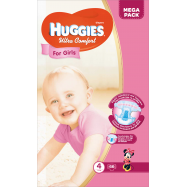 Подгузники Huggies Ultra Comfort 4р для девочек 8-14кг 66шт Image - 8
