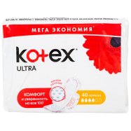 Прокладки Kotex Нормал ультратонкие с крылышками 40шт Image - 5