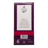 Вино Ribeaupierre Мерло виноградное сухое красное натур 3л Image - 4