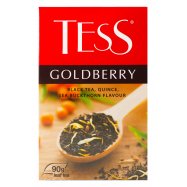 Чай Tess Goldberry черный листовой 90г Image - 3