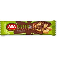 Батончик Axa зерновой с молочным шоколадом и орехами 25г Image - 7
