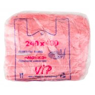 Пакеты полиэтиленовые Майка красные 240х430см 200шт Image - 1