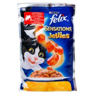 Корм д/котов Purina Felix Sensations Jellies с говядин 100г Image - 1