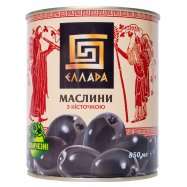 Маслины Еллада с косточкой 850мл Image - 1