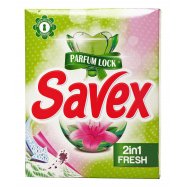 Порошок стиральный Savex Parfum Lock 2в1 для б/цвет тк 400г Image - 1