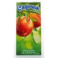 Сок Садочок Персиковый с мякотью 0,95л Image - 4