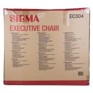 Кресло руководителя Sigma Executive Chair EC504 офисное черн Image - 3