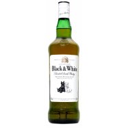 Виски Black&White Blended Scotch Whisky 40% 1л Image - 1
