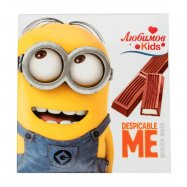 Шоколад Любимов Kids молочный с молочной начинкой 50г Image - 1