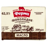 ФЕРМА МАСЛО ШОКОЛ. 62.5% 200Г Image - 1
