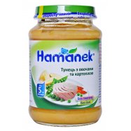 HAMANEK ПЮРЕ ТУН/ОВ/КАРТ 190Г Image - 1