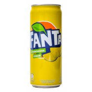 Напиток Fanta с лимонным соком безалког сильногазиров 330мл Image - 1