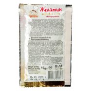 Желатин Добрик пищевой быстрорастворимый 15г Image - 2