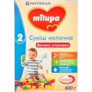 Смесь 2 молочн д/дет 6-12мес Milupa 600г Image - 11