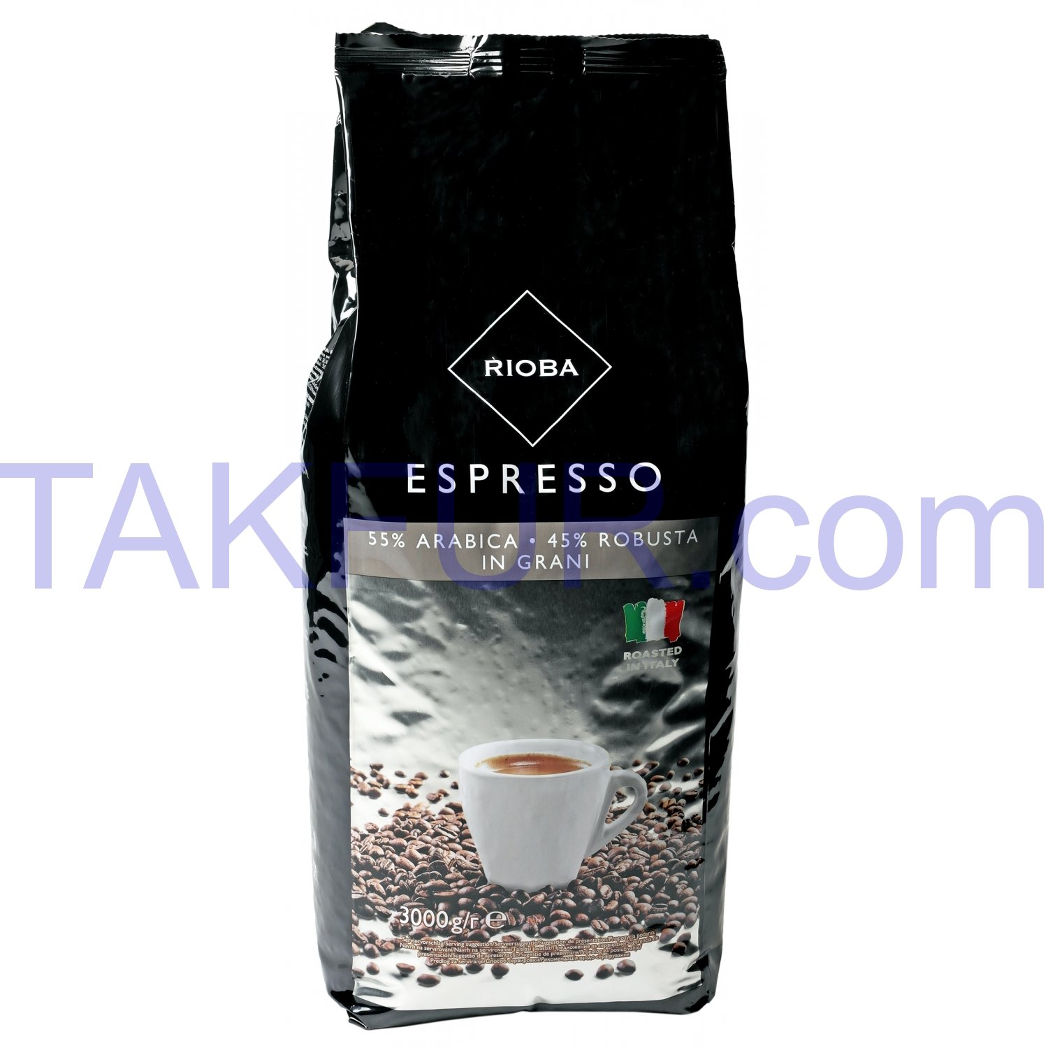 Кофе Rioba Espresso натуральный жареный в зернах 3000г купить онлайн с ...