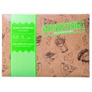 Салфетки влажные Pro Service Antibacterial д/рук и лица 80шт Image - 1