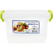 Контейнер пищевой Ал-Пластік MINIBOX №02 0,45л 1шт Image - 1