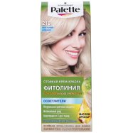Крем-краска для волос Palette 218 Пепельный блондин 1шт Image - 6