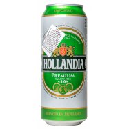 Пиво Hollandia Premium светлое 5% 0,5л жестяная банка Image - 1
