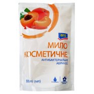 Мыло Aro Абрикос антибактериальное косметическое 500мл Image - 1