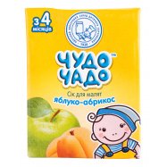 Сок Чудо-Чадо Яблоко-абрикос с мякотью 0,2л Image - 10