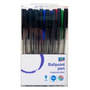 Ручка Aro шариковая 4 цвета в ассортименте 50шт Image - 1