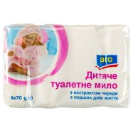 Мыло туалетное Aro Детское с экстрактом череды 70г*4шт 280г Image - 1