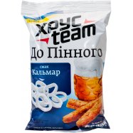 Сухарики со вкусом кальмара ХрусTeam 70г Image - 1