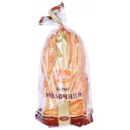 Батон Рум`янець Молочный нарезанный ломтиками 450г Image - 1