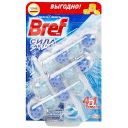 Средство для унитаза Bref Сила-Актив Океанский бриз 3шт 150г Image - 1