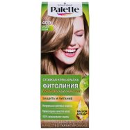 Крем-краска Schwarzkopf Palette Фитолин 400 Средне-русый 1шт Image - 1