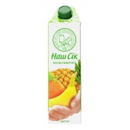 Нектар Наш Сік Мультифрукт 0,95л Image - 1