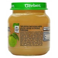 Пюре Gerber Яблоко фруктовое для детей с 6 месяцев 130г Image - 2