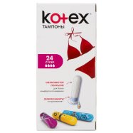 Тампоны женские Kotex Супер 24шт Image - 8