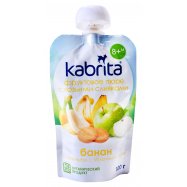 KABRITA ПЮРЕ БАН/ПЕЧ/ЯБЛ 100Г Image - 1