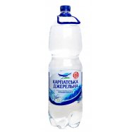 Вода минеральная Карпатська Джерельна сильногазированная 2л Image - 1