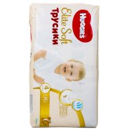 Подгузники-трусики Huggies Elite Soft 4 размер 9-14кг 42шт Image - 5
