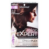 Крем-краска для волос Color Expert 3-0 Черно-каштановый 1шт Image - 1