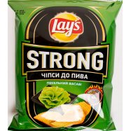 Чипсы Lay`s Strong картофельные к пиву со вкусом васаби 62г Image - 6