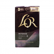 Кофе L`OR Intense натуральный жареный молотый 250г Image - 1