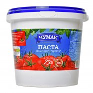 Чумак Томатная паста 25% с солью ведро 1000г Image - 1