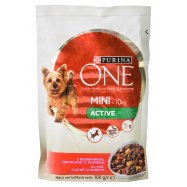 Корм д/доросл собак Purina One Active Mini з яловичиною 100г Image - 1