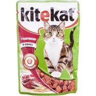 Корм Kitekat для взрослых котов телятина в соусе пауч 100г Image - 4
