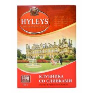 Чай Hyleys Клубника со сливками черный байховый цейлон 100г Image - 1